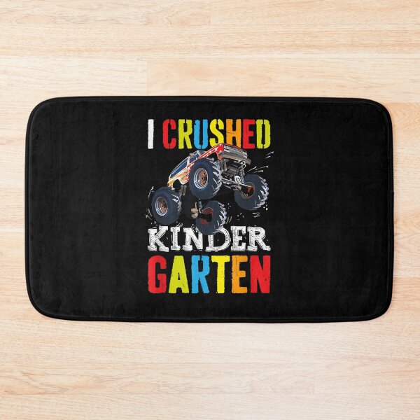 Item preview, I Crushed Kindergarten Graduation Boys Monster Truck designed and sold by Sayfullahsel.