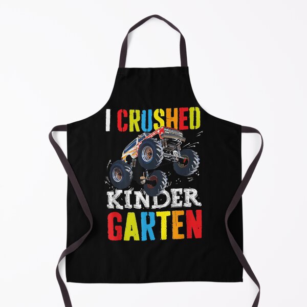 Item preview, I Crushed Kindergarten Graduation Boys Monster Truck designed and sold by Sayfullahsel.