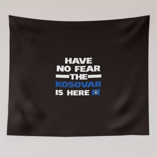 Item preview, No Fear Kosovar Is Here Kosovo Pride designed and sold by AlwaysAwesome.