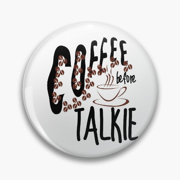 Item preview, Coffee Before Talkie - Funny coffee design designed and sold by Vibing-Right.
