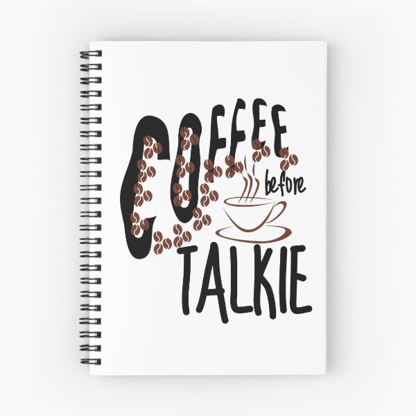 Item preview, Coffee Before Talkie - Funny coffee design designed and sold by Vibing-Right.