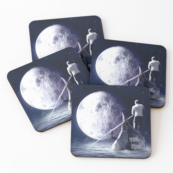 Item preview, Feel Free Coasters designed and sold by WitchEloina.
