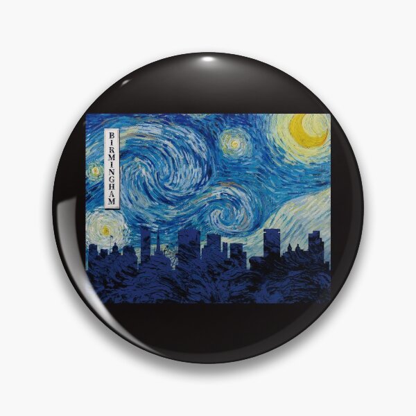 Item preview, Birmingham Van Gogh Starry Night designed and sold by DFerraz.