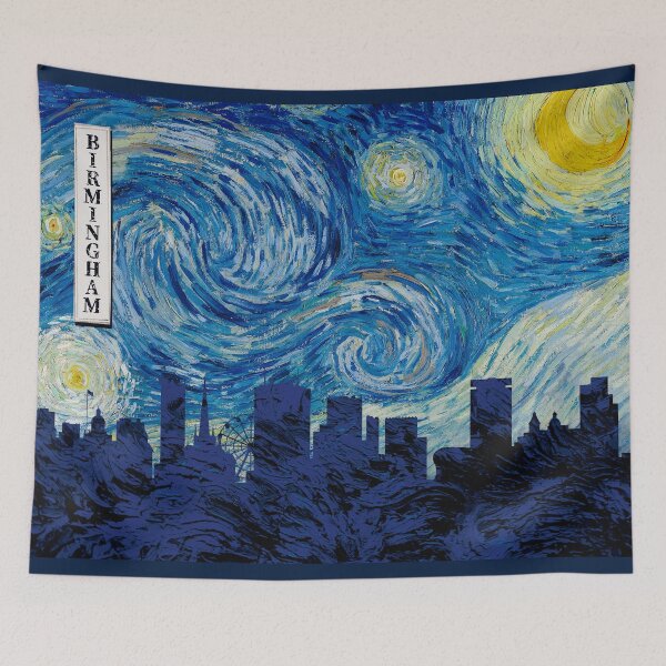 Item preview, Birmingham Van Gogh Starry Night designed and sold by DFerraz.
