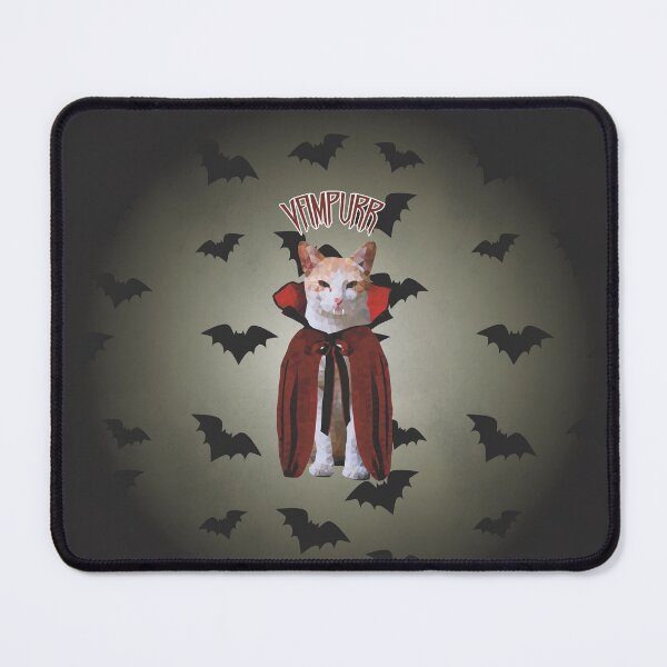 Item preview, Low Poly Halloween Vampurr Vampire Cat designed and sold by LowPolyGKDesign.
