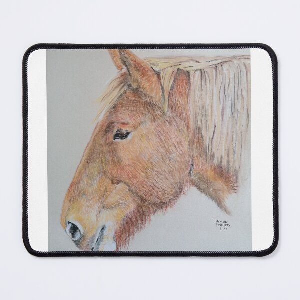 Item preview, Suffolk punch in his winter coat designed and sold by Hanpan.