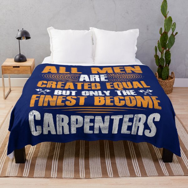 Item preview, All Men Are Created Equal Only The Finest Become Carpenters designed and sold by TrenddyArts.