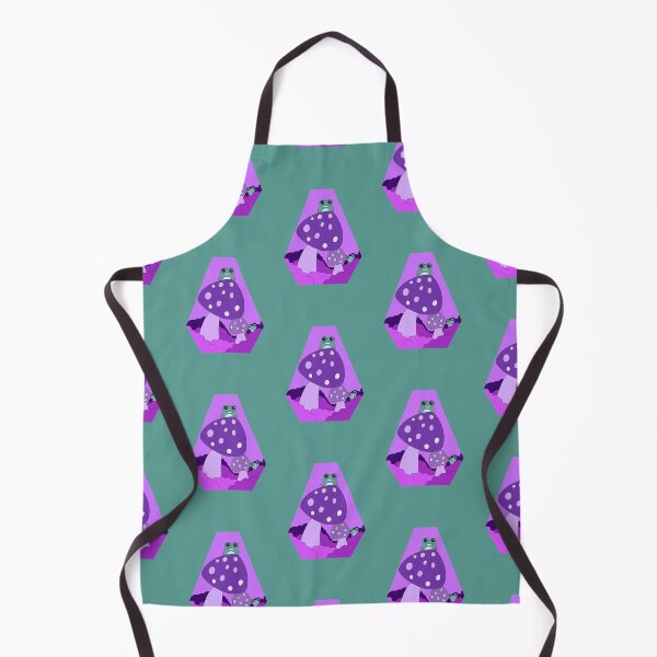 Item preview, Purple Mushrooms and Frogs designed and sold by SchlockHorror.