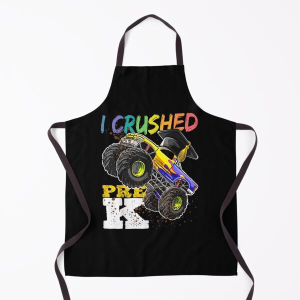 Item preview, I Crushed PreK Monster Truck Graduation Cap Boys designed and sold by MuratshiMana.