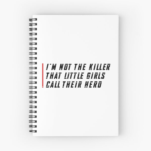 Item preview, I'm Not the Killer That Little Girls Called Their Hero (Red and Black) designed and sold by FilipeFerreira.