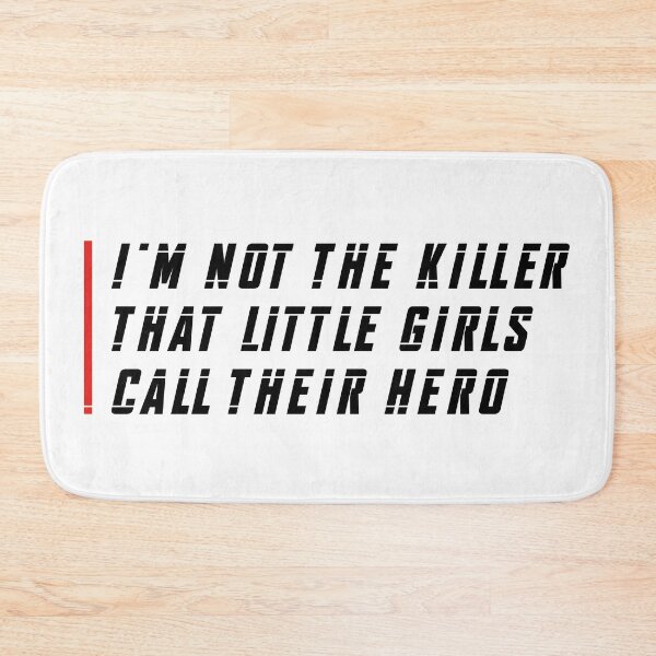 Item preview, I'm Not the Killer That Little Girls Called Their Hero (Red and Black) designed and sold by FilipeFerreira.