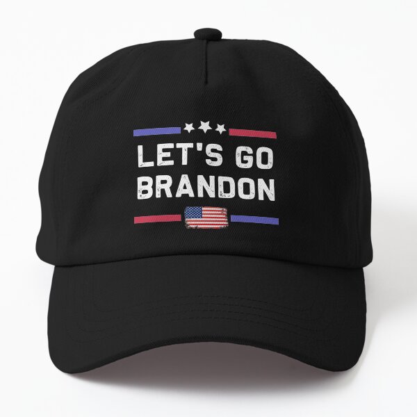 Let's Go Brandon Conservative Anti Liberal US Flag Dad Hat