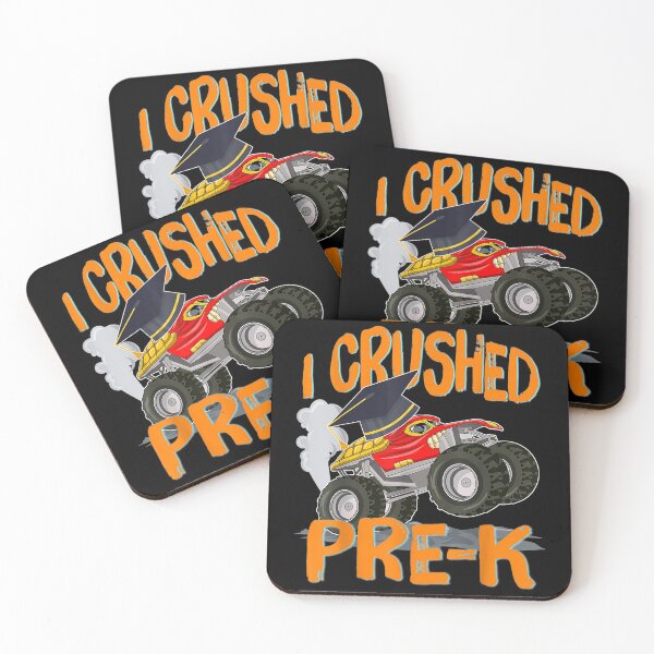 Item preview, I Crushed PreK Monster Truck Graduation Last Day ofchool designed and sold by SemajshiMaah.