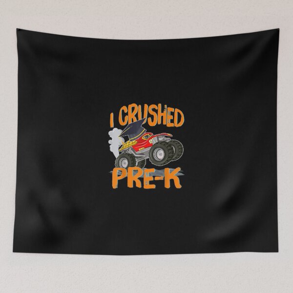 Item preview, I Crushed PreK Monster Truck Graduation Last Day ofchool designed and sold by SemajshiMaah.