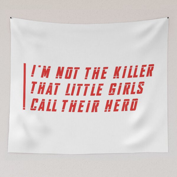 Item preview, I'm Not the Killer That Little Girls Called Their Hero (Red) designed and sold by FilipeFerreira.