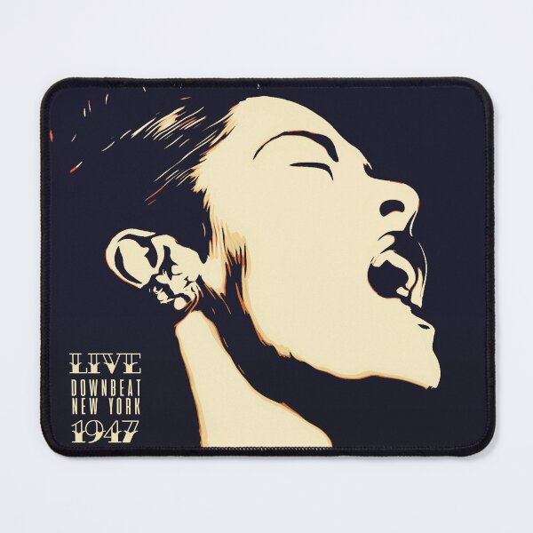 Billy Holiday Mouse Pad
