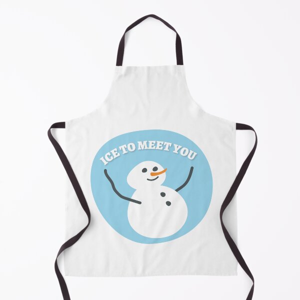 Item preview, Ice To Meet You | Christmas Gift Ideas | Snowman Puns designed and sold by Fluffy-Vectors.