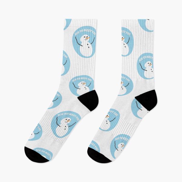 Item preview, Ice To Meet You | Christmas Gift Ideas | Snowman Puns designed and sold by Fluffy-Vectors.