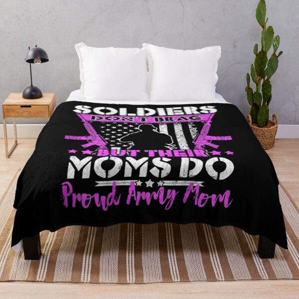 Item preview, Soldiers Don't Brag Their Moms Do Proud Army Mom Mother Gift designed and sold by angelata.