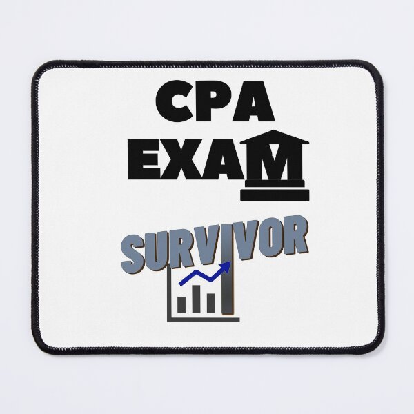 Item preview, CPA Exam survivor designed and sold by Chaos-Touch.