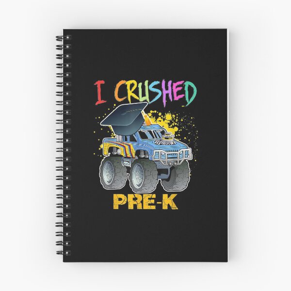 Item preview, I Crushed PreK Monster Truck Graduation designed and sold by SemajshiMaah.