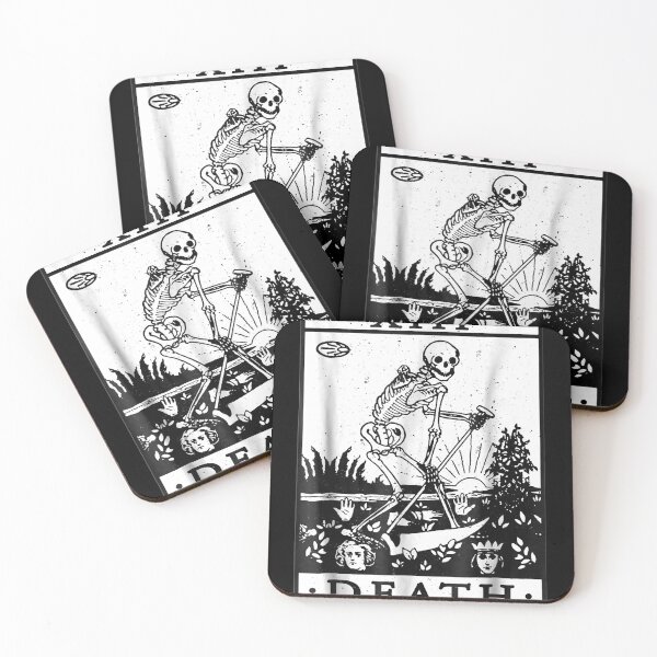 Item preview, VINTAGE TAROT CARD DEATH CARD OCCULT TAROT designed and sold by SemajshiMaah.