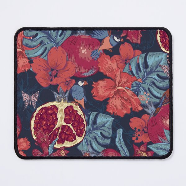 Item preview, Pomegranate Floral|Pomegranate Pattern designed and sold by yousseftalat2.