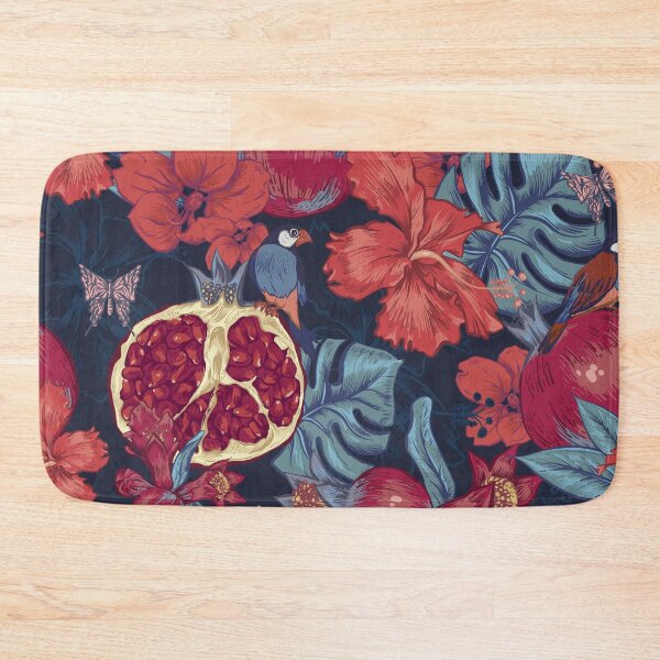 Item preview, Pomegranate Floral|Pomegranate Pattern designed and sold by yousseftalat2.