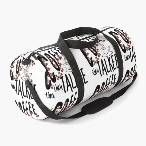 Item preview, Coffee Then Talkee - Funny coffee design designed and sold by Vibing-Right.