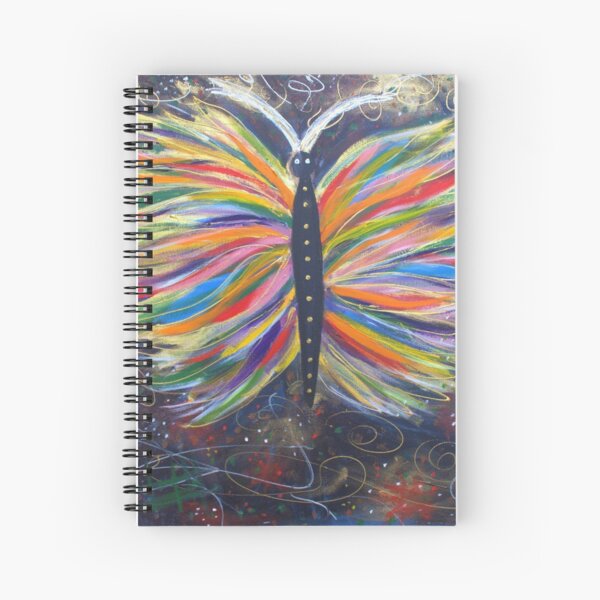 Butterfly of Joy Spiral Notebook