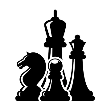 Artwork thumbnail, Chess Pieces by RiggsBubble