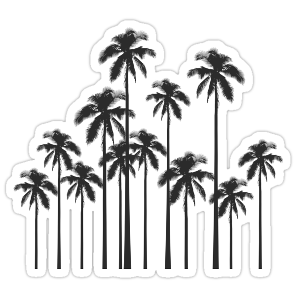 Tumblr Stickers Black And White Png