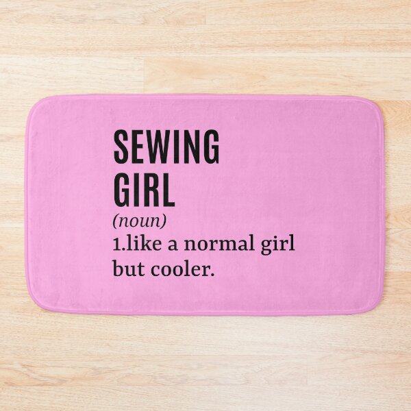 Item preview, Sewing Girl - Seamstress Funny Quote designed and sold by MountainD.