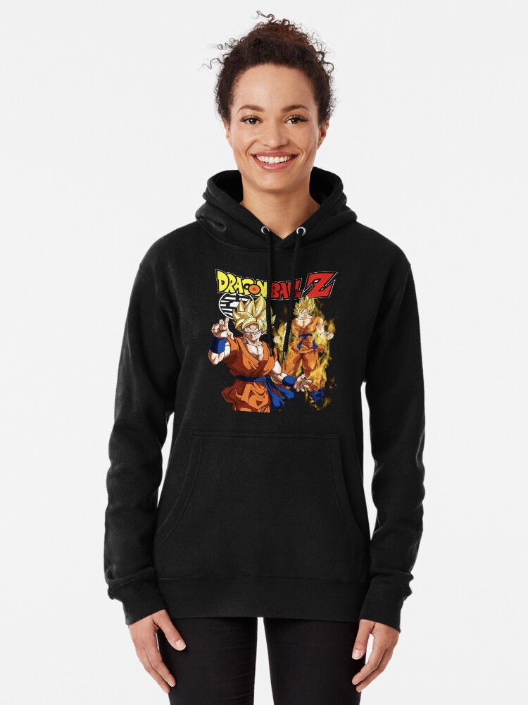 Dragon Ball Z Goku Super Saiyan Vintage Pullover Hoodie for Sale by Anthony993 Redbubble