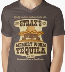 Strax's Memory Worm Tequila Men's V-Neck T-Shirt