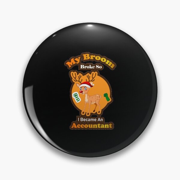 Artikelvorschau, Mein Besen ist kaputt gegangen, also wurde ich Buchhalter: Thanksgiving, Hochzeit, Geschenk, Event, Papa Witz, Design, Lustig, Gruselcharakter entworfen und verkauft von comeonyassine21.