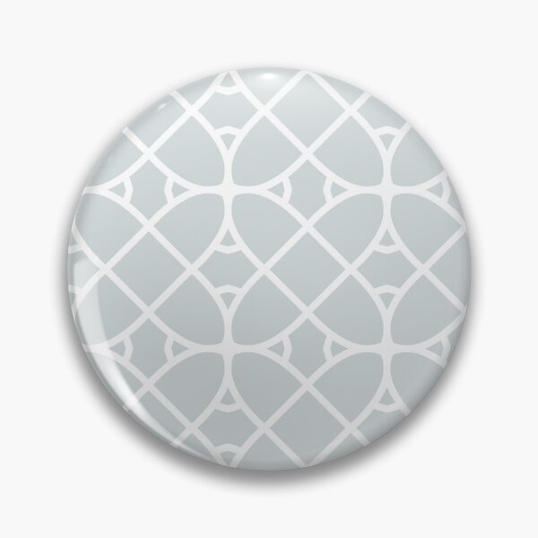 Artikelvorschau, Gray and White Shape Pattern Ovals Pairs PPG 2022 Trending Color Winter's Breath PPG1038-3 - Popular Colour - Hue - Shade entworfen und verkauft von ColorOfTheYears.