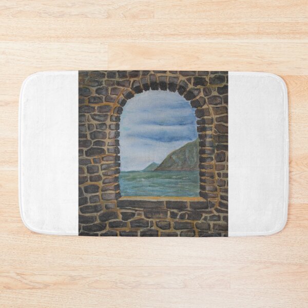 Item preview, Oil Painting - A Window at Grotta di Byron. 2011 designed and sold by Igor Pozdnyakov.