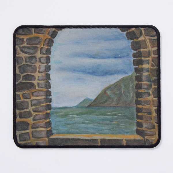 Item preview, Oil Painting - A Window at Grotta di Byron. 2011 designed and sold by Igor Pozdnyakov.