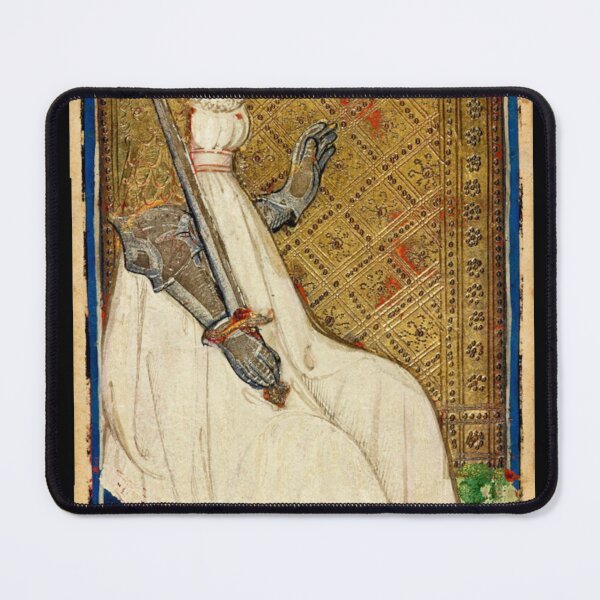Item preview, Queen of Swords The Visconti-Sforza Tarot designed and sold by TheWitchsWolf.