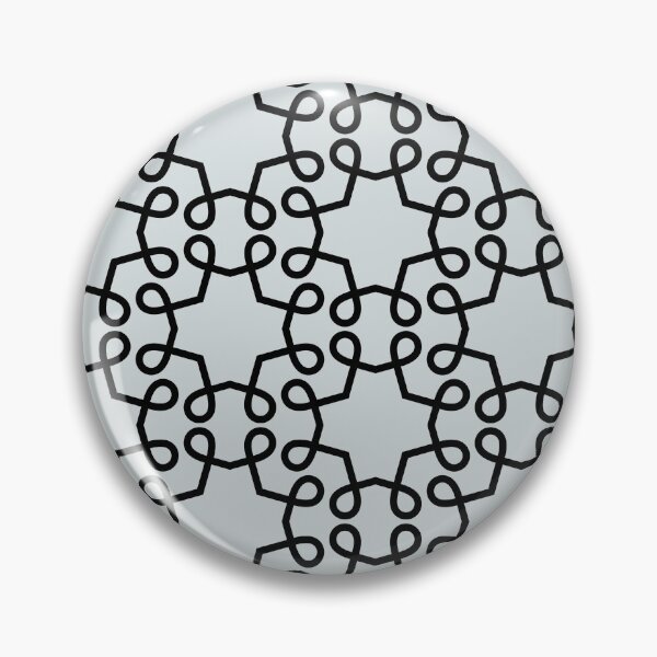 Artikelvorschau, Gray and Black Swirl Shape Tile Pattern Pairs PPG 2022 Trending Color Winter's Breath PPG1038-3 - Popular Colour - Hue - Shade entworfen und verkauft von ColorOfTheYears.