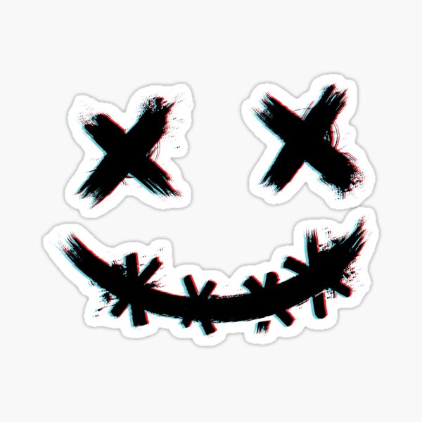 "Smiling DJ Apparel Marshmallow Happy Face" Sticker for Sale by dewello Redbubble