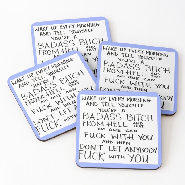 Item preview, Being a Badass Bitch    designed and sold by icelandcollecti.