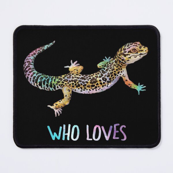 Item preview, Cute Watercolor Lizard Just A Girl Who Loves Leopard Geckos designed and sold by MivaanshiAhe.