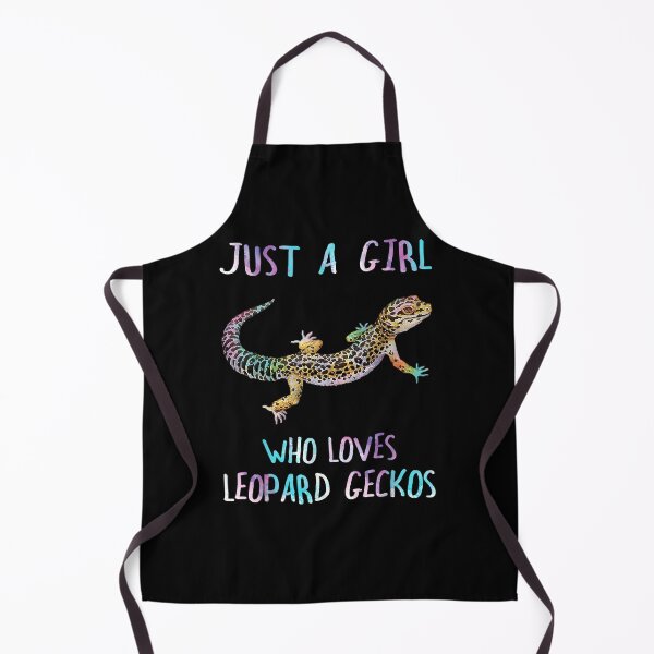 Item preview, Cute Watercolor Lizard Just A Girl Who Loves Leopard Geckos designed and sold by MivaanshiAhe.