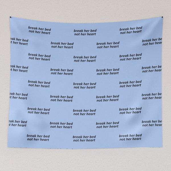 Item preview, Break her bed not her heart designed and sold by icelandcollecti.