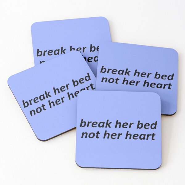 Item preview, Break her bed not her heart designed and sold by icelandcollecti.