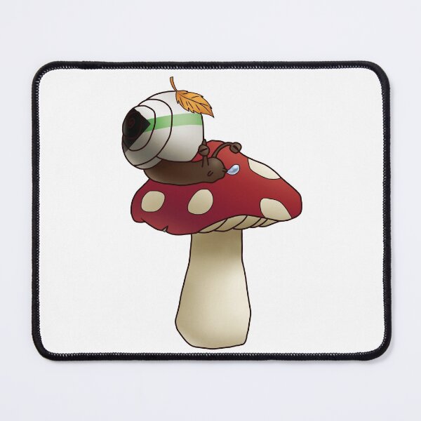Item preview, Demiromantic Autumn Mushroom Pride Snail designed and sold by PrideSnails.