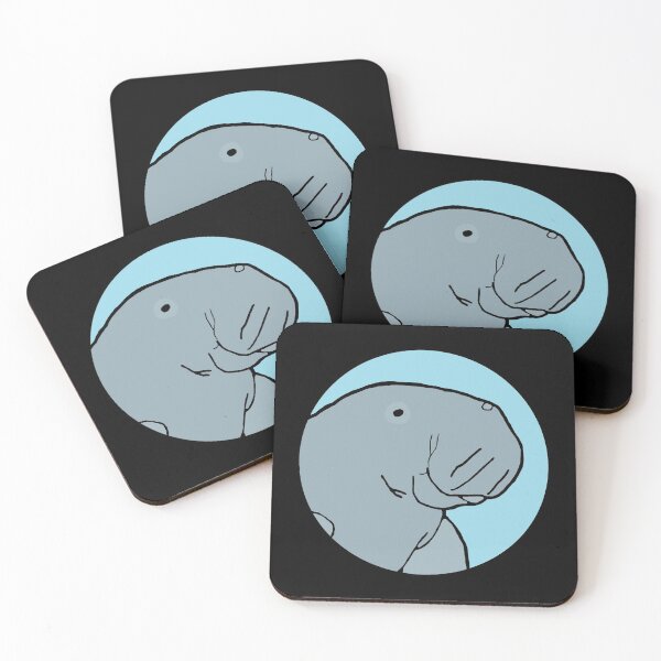 Item preview, Dugong Cartoon designed and sold by RevolutionInPaint.