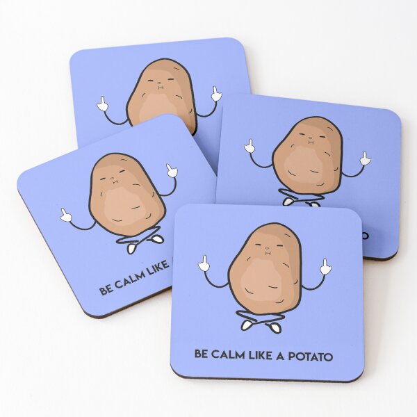 Item preview, Calm like a potato   designed and sold by icelandcollecti.